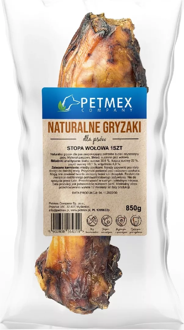 PETMEX Beef foot - chew for