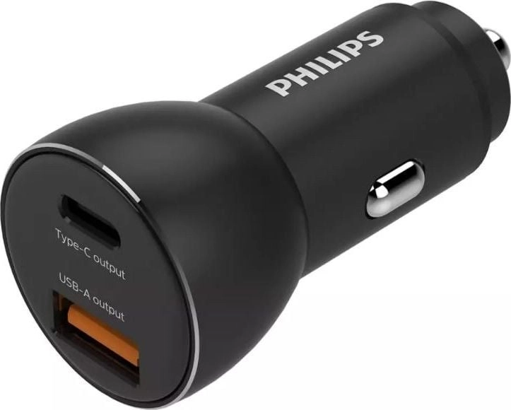 Philips car charger 1xUSB 1XUSB-C PD