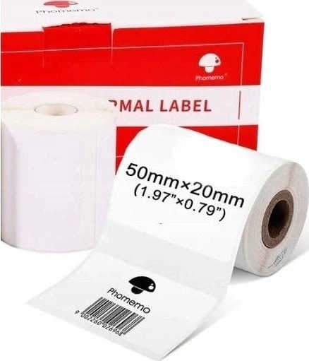Phomemo Papier Przylepny Naklejki 320x Etykieta