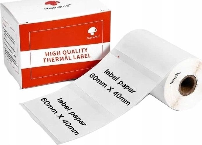 Phomemo Sticker Paper 180x Label 60x40mm