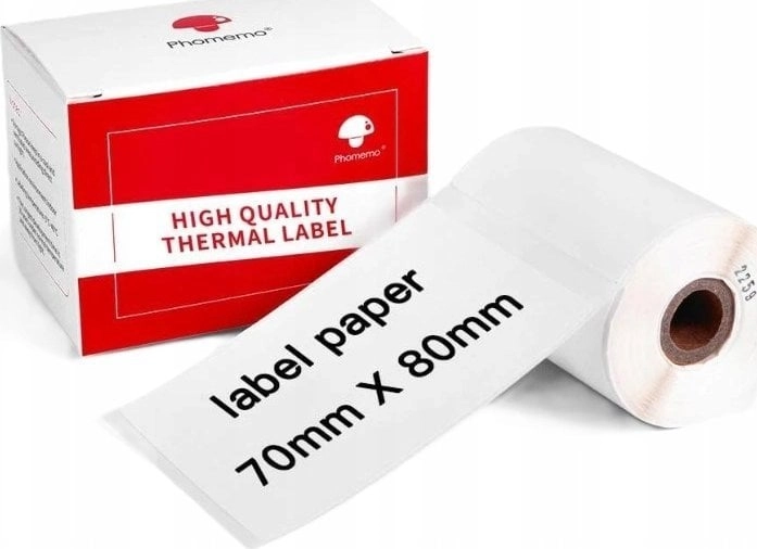 Phomemo Papier Przylepny Naklejki 100x Etykieta