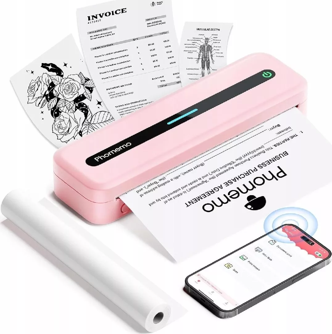 Phomemo Label Printer Portable Thermal Sticker