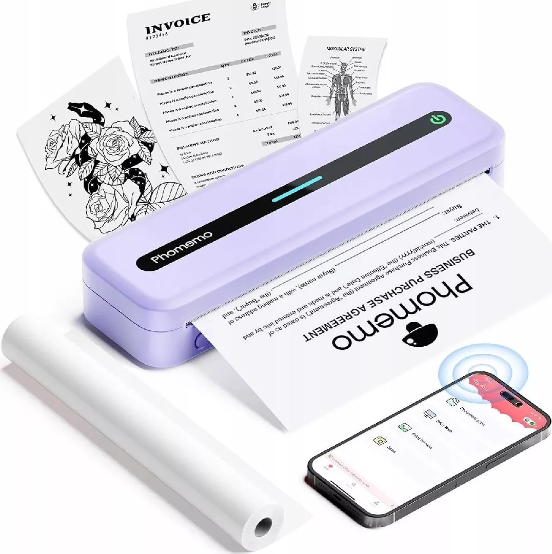 Phomemo Label Printer Portable Thermal Sticker