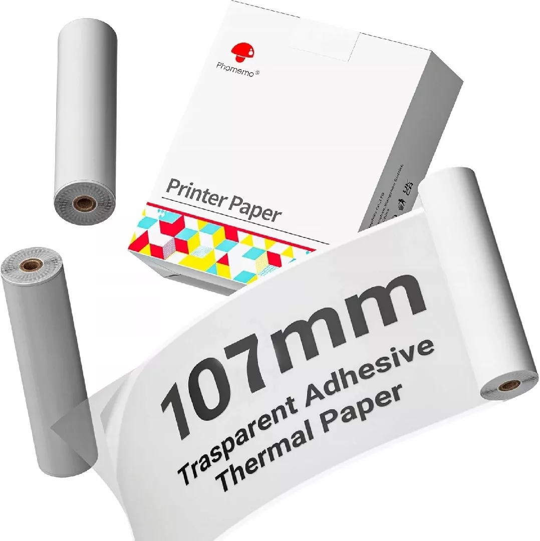 Phomemo 3x Paper Refill Roll Sticker