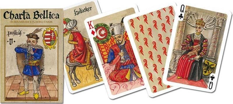Piatnik Talia kart - Charta Bellica