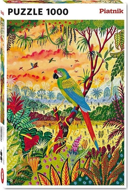 Piatnik Puzzle 1000 - Green Macaw