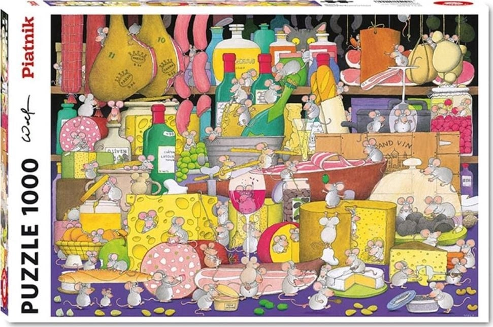 Piatnik Puzzle 1000 - Mice are