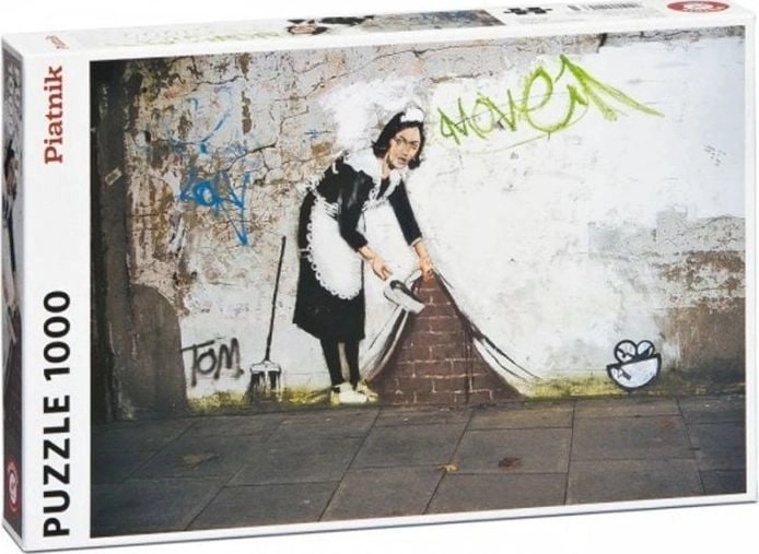 Piatnik Puzzle 1000 Banksy  Maid PIATNIK