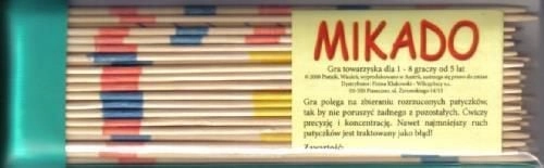 Piatnik Mikado. Pick-up sticks in a