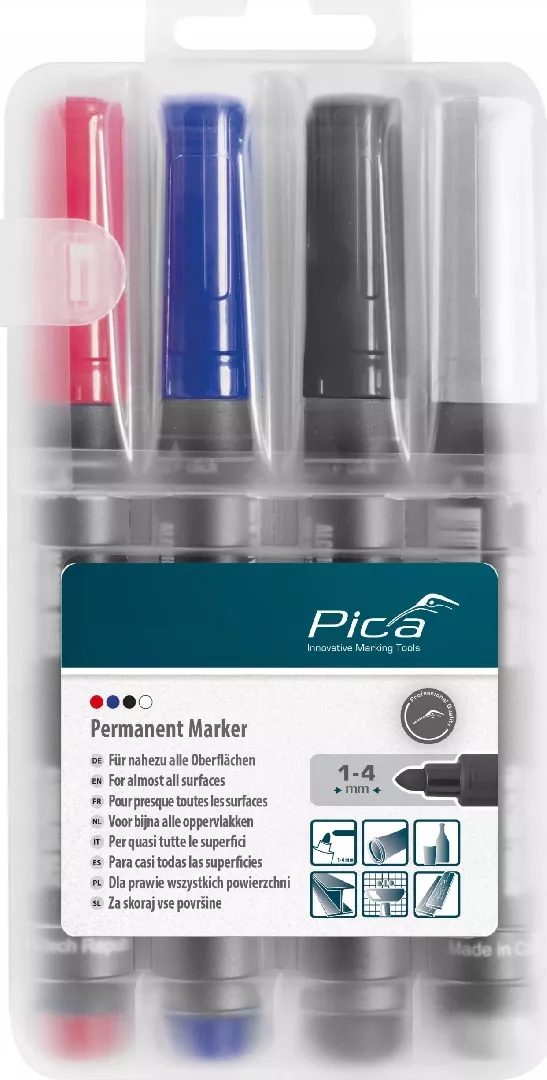 Pica-Marker Pica permanent Marker 1-4mm assorted