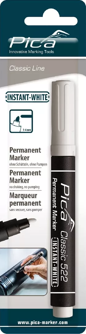 Pica-Marker Pica Permanent Marker INSTANT white