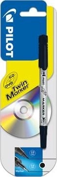 Pilot TWIN CD/DVD MARKER DWUSTRONNY CZARNY