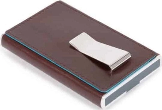 Piquadro Piquadro  Blue Square  Leather  Card
