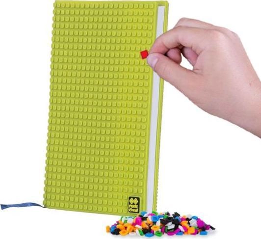 A5 lined Neon notebook with a