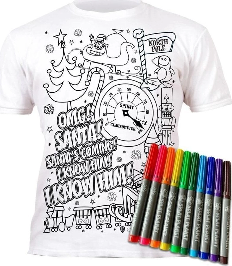 T-shirt for multiple coloring Elves 5-6