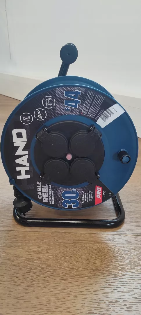 Plastrol HAND EXTENSION CABLE DRUM 30m