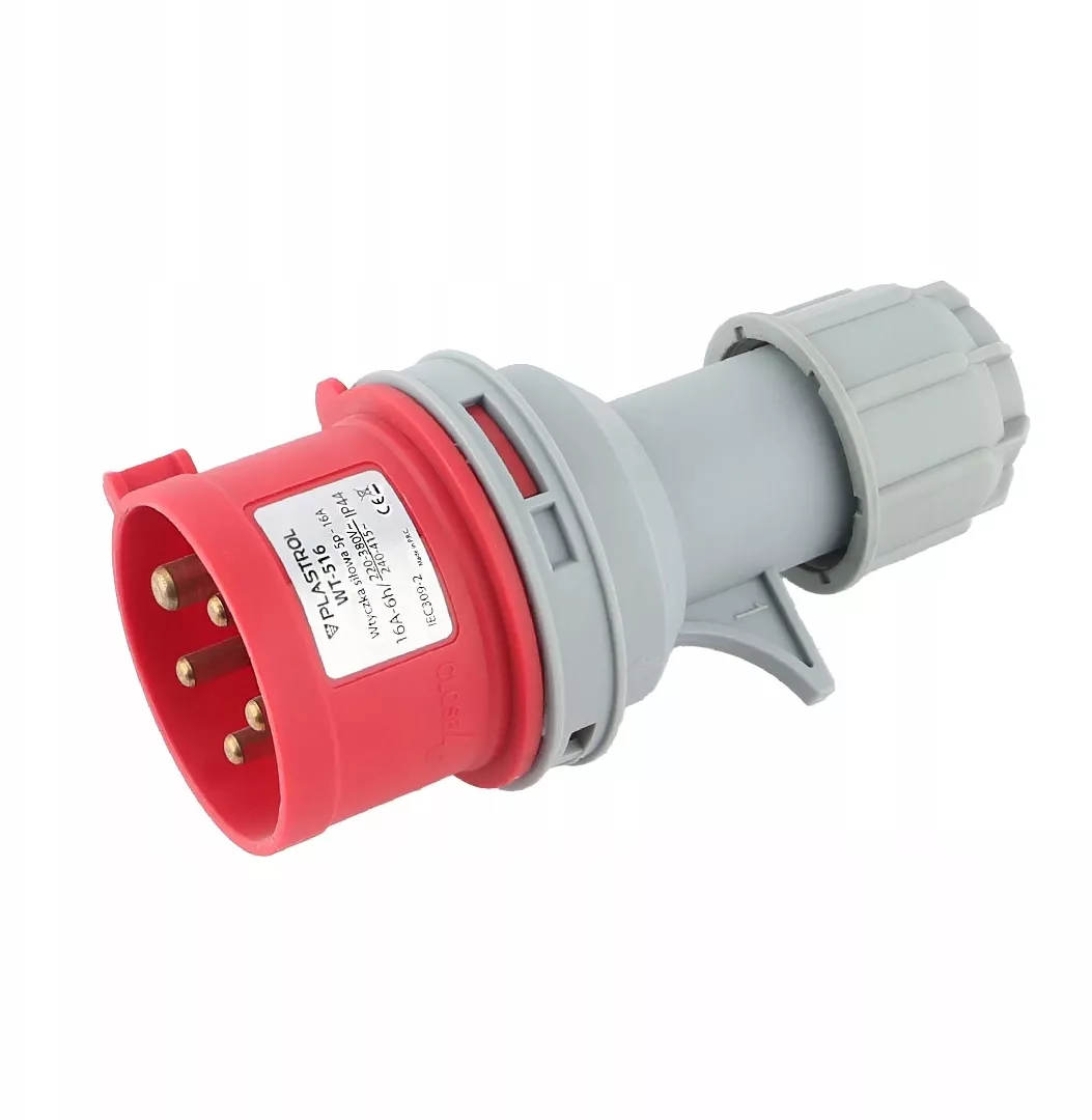 Power plug 5p - 16A WT-516