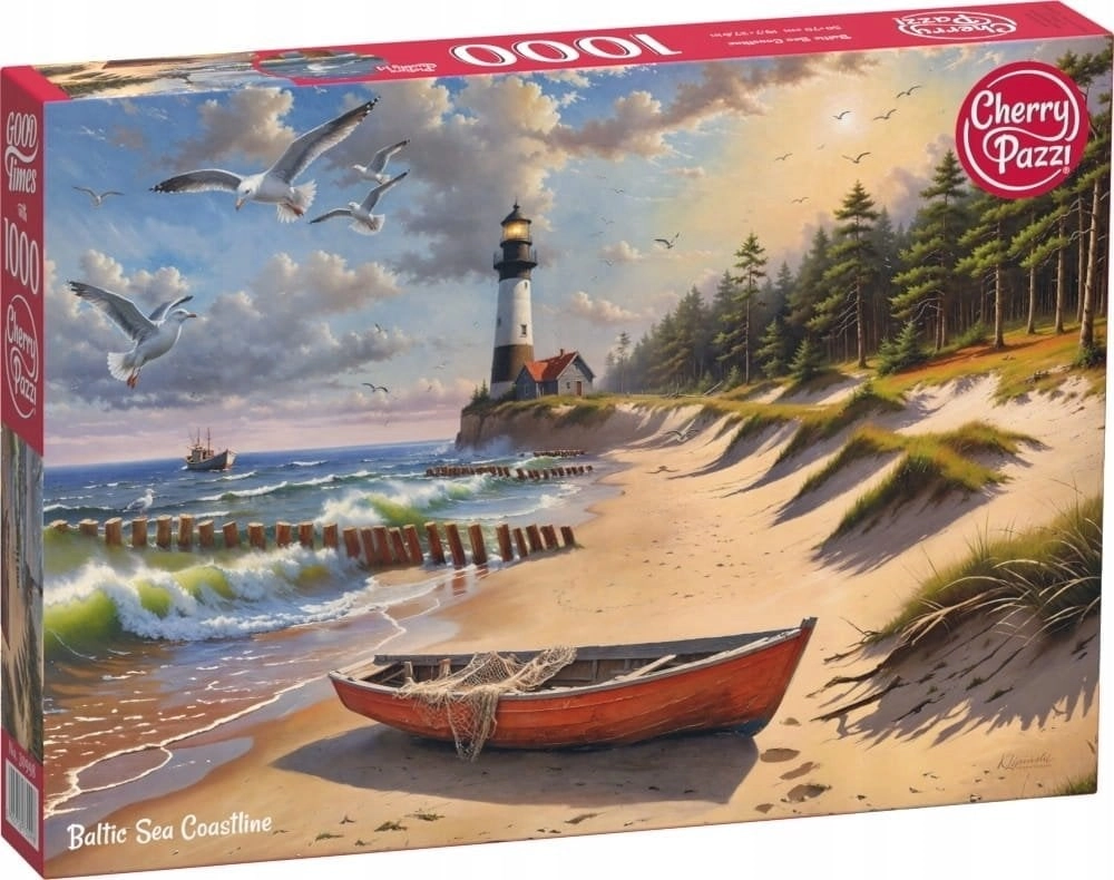 Puzzle 1000 cherrypazzi baltic sea coastline