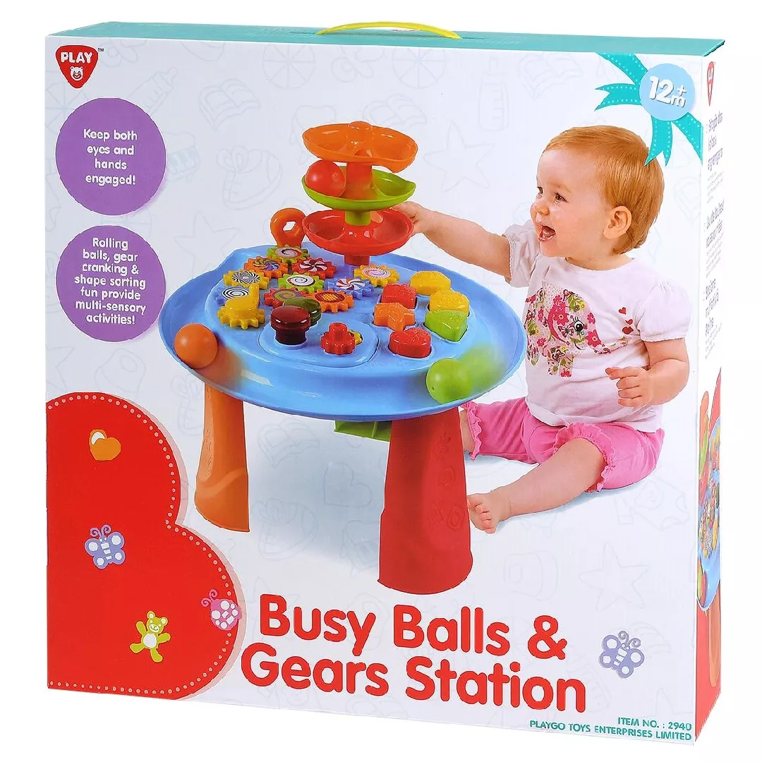 PLAYGO INFANT TODDLER gaming table Busy