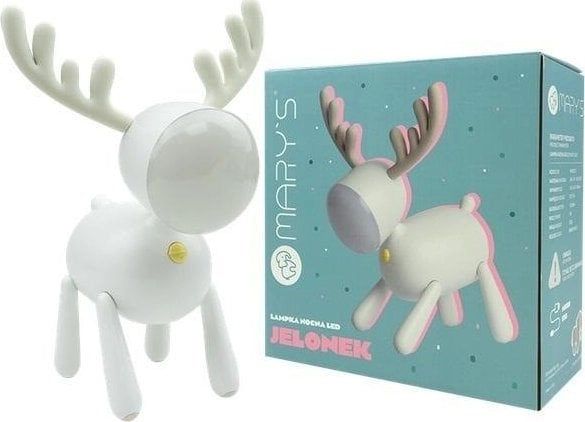 MARY`S LED NIGHT LAMP WHITE DEER-MW20535