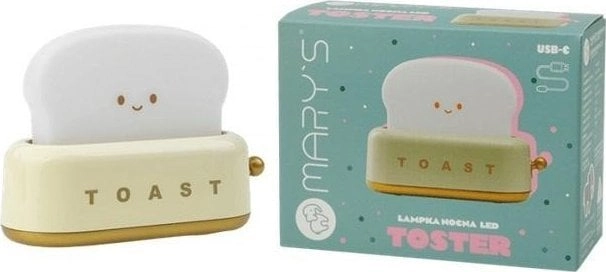 MARY`S LED NIGHT LAMP TOAster YELLOW