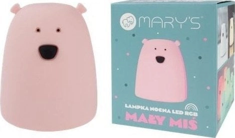 MARY`S LED LAMP  SMALL BEAR  PINK