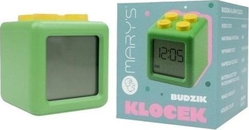 MARY`S ALARM CLOCK GREEN BRICK -