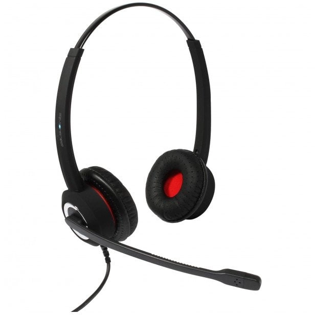 Plusonic austiņas uz auss 6337-10.2P_Bbb Vadu melns