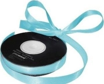 Blue satin ribbon 12mmx25m (5pcs) 5902557413829