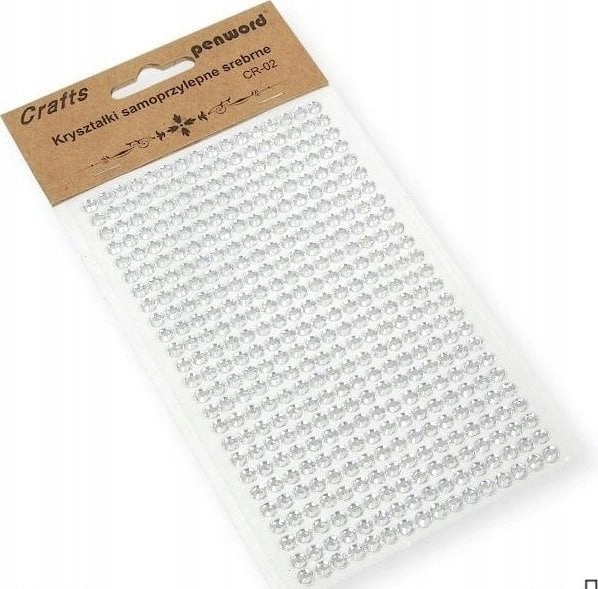 Polsirhurt Self-adhesive crystals CR-02 5mm silver