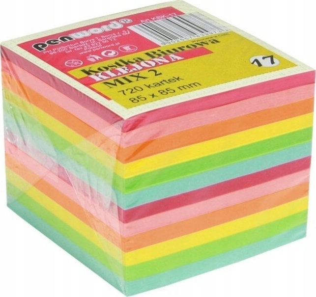 Office cube mix 85x85x70mm 720K 5902557439973