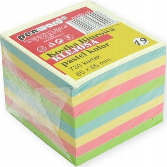 Office cube pastel 85x85x70mm 730K 5902557439997