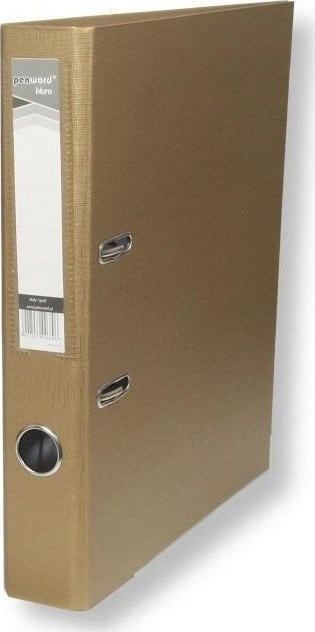 A4 binder with 5cm gold ferrule