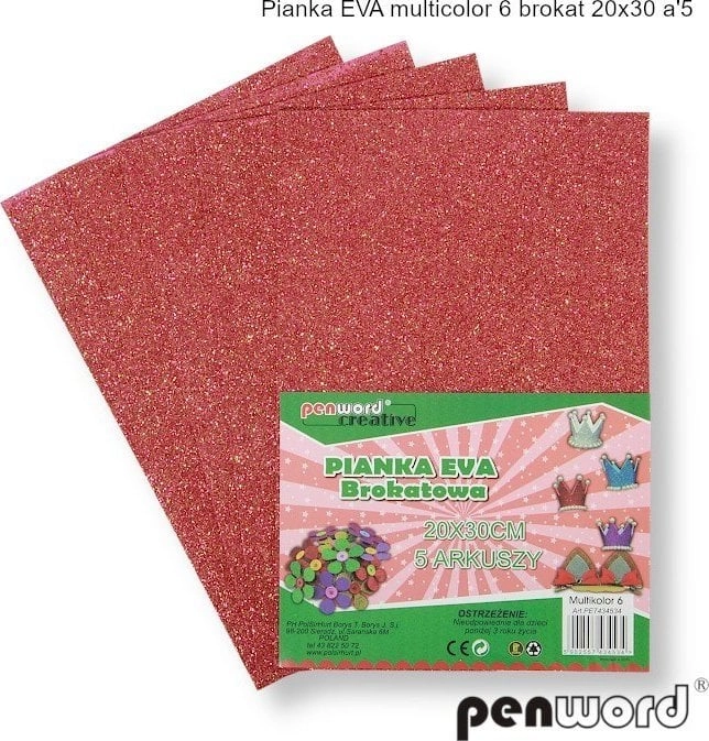 PIANKA EVA MULTICOLOR .6 BROKAT 20X30