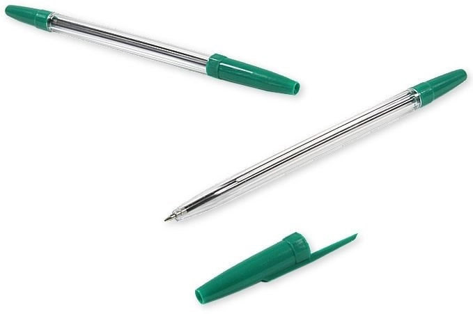 Polsirhurt Ballpoint pen 007 green pack