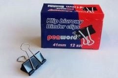Spinacz binder clip 41 mm a"