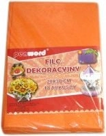 Polsirhurt Filc dekoracyjny pomarańczowy 20x30 10szt