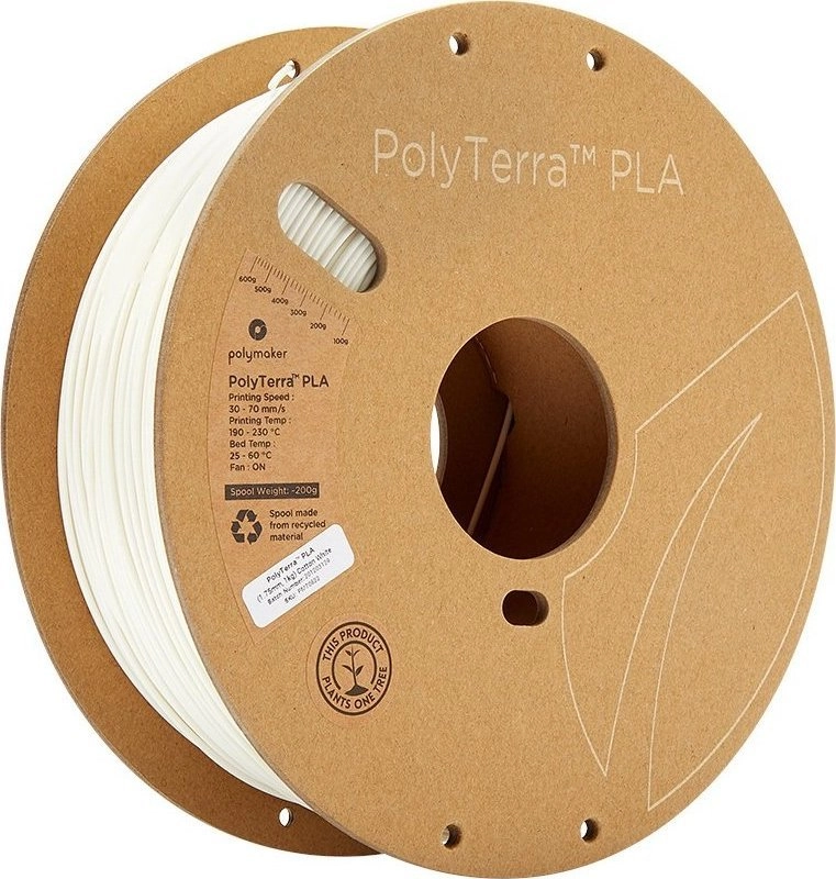 PLA 1 75mm COTTON WHITE 1kg
