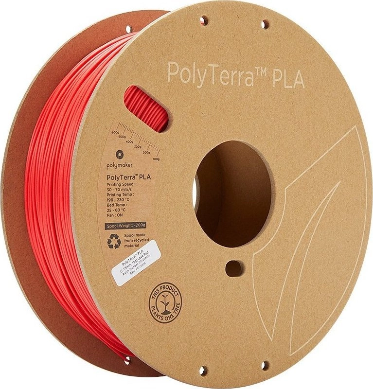 PLA 1 75mm LAVA RED 1kg