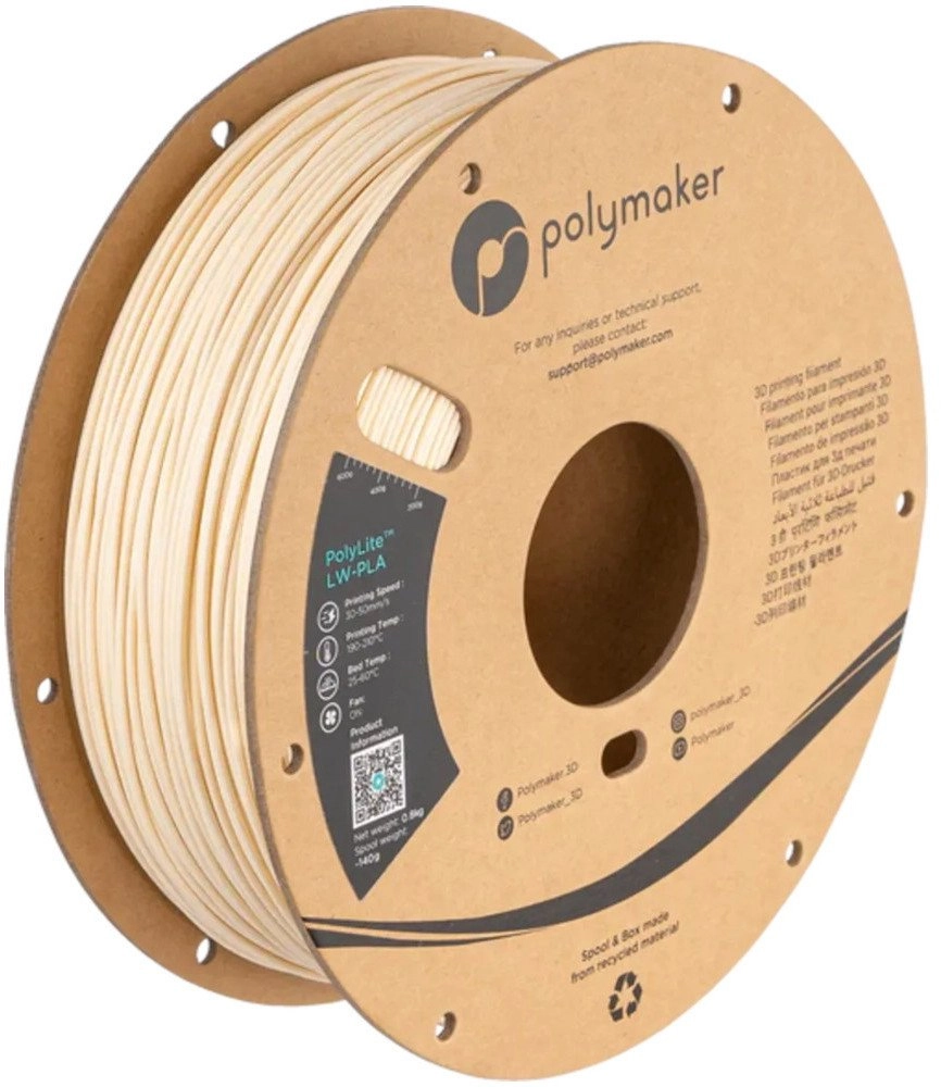Filament Polymaker PolyLite LW-PLA 1 75mm