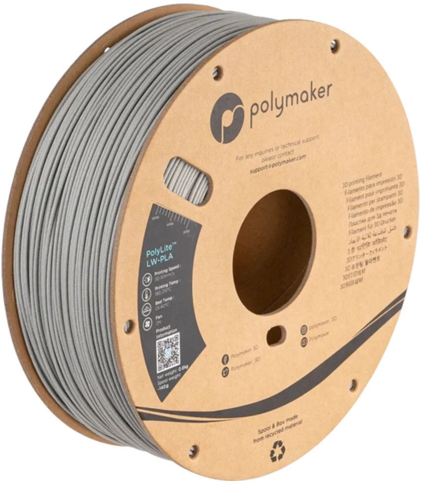 Filament Polymaker PolyLite LW-PLA 1 75mm