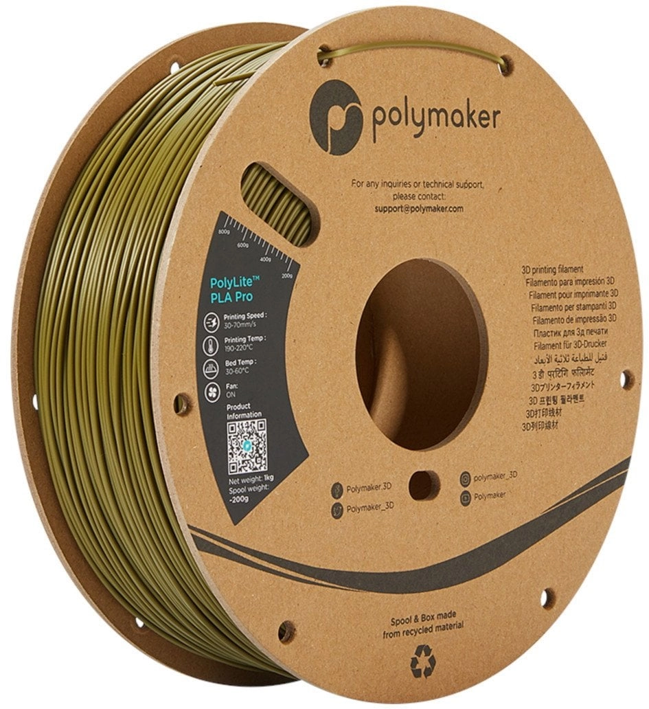 Filament Polymaker PolyLite PLA Pro 1
