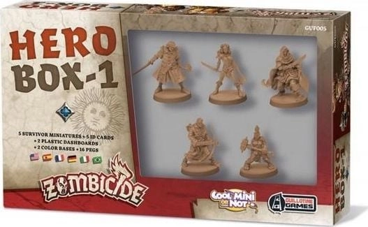 Zombicide Black Plague: Hero Box game