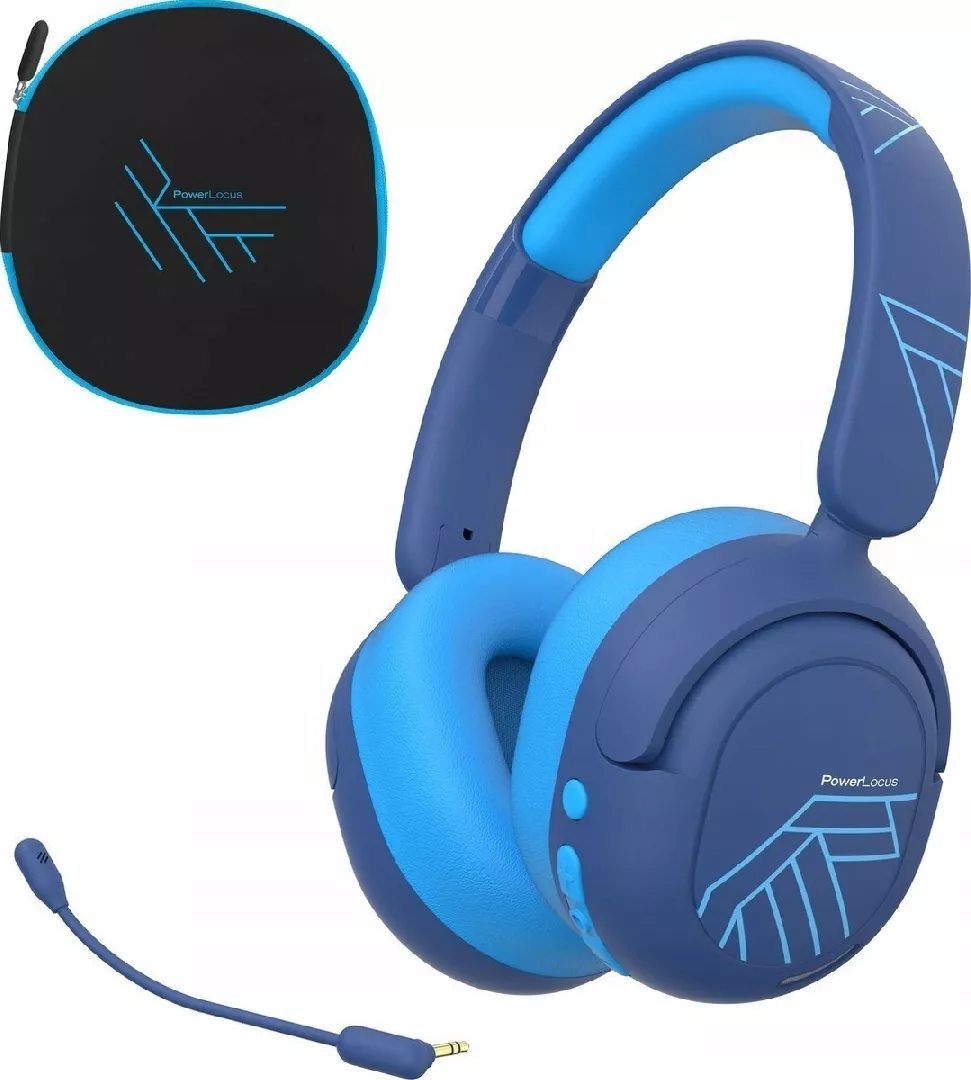 Słuchawki PowerLocus Bluetooth Headphones Lion Kids