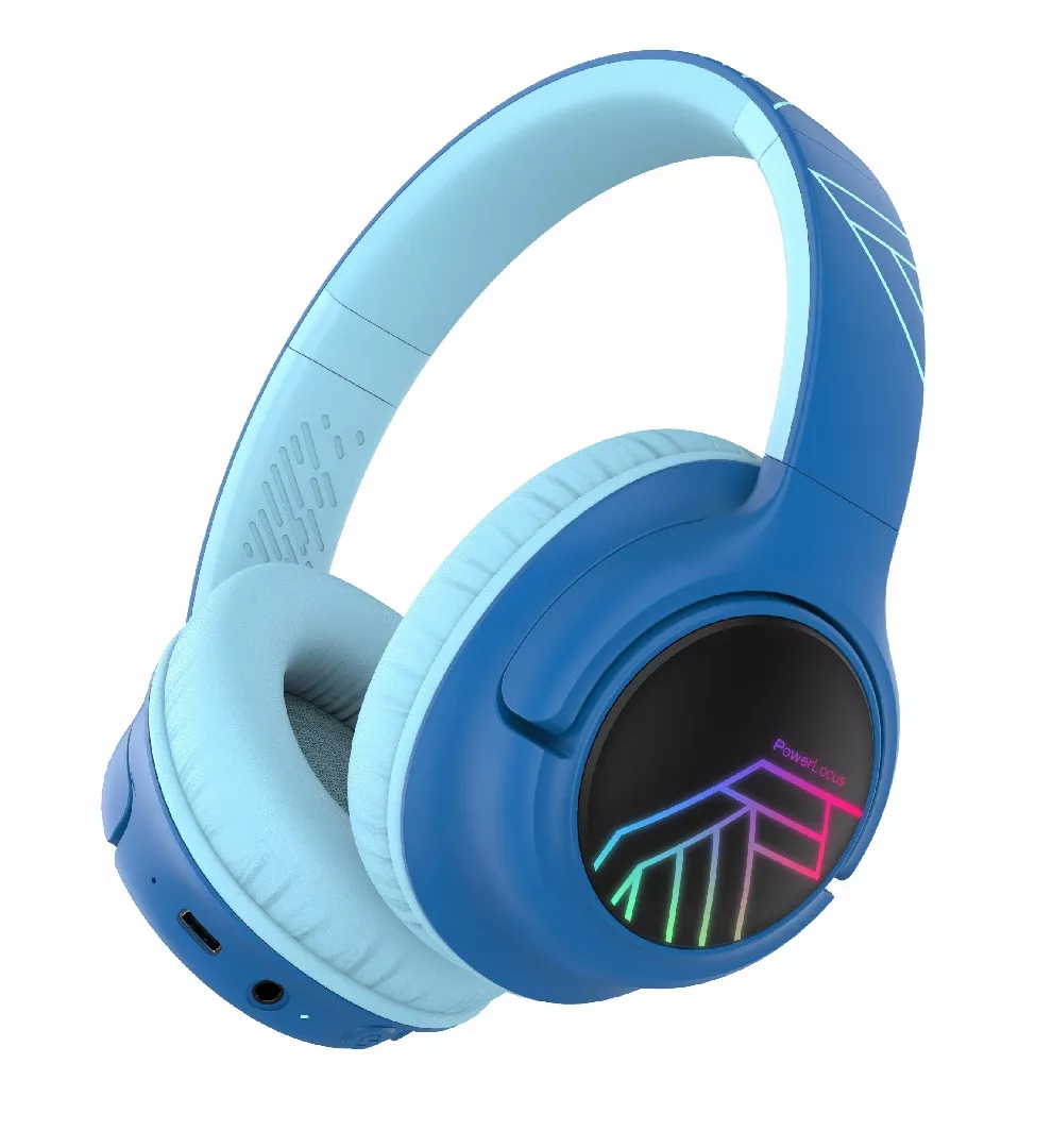 PowerLocus Bobo headphones  blue 14936256 5060650752907