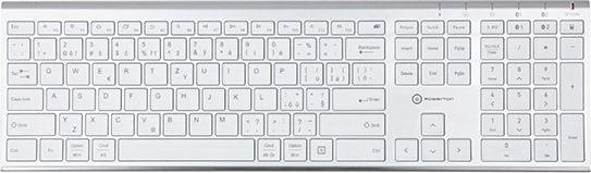 Klawiatura Powerton UltraSlim (WPKBUS-S CZSK) WPKBUS-S