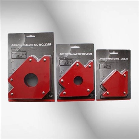 Powerweld Kątownik magnetyczny udźwig 4```` 22kg