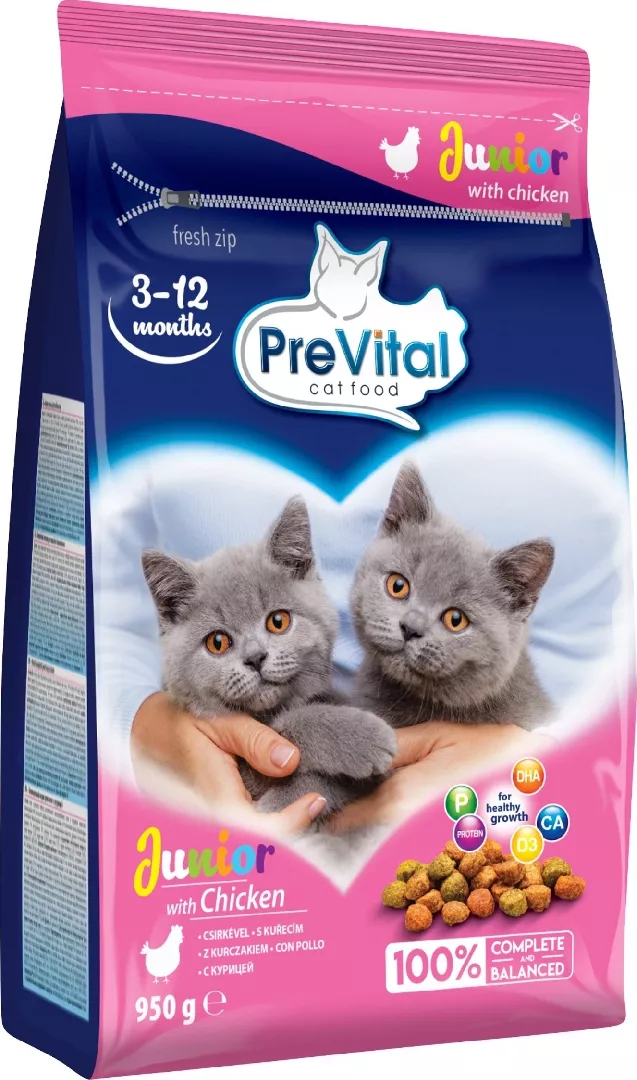 PREVITAL Junior Chicken - dry cat