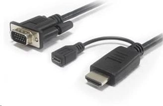 Kabel PremiumCord HDMI - D-Sub (VGA)