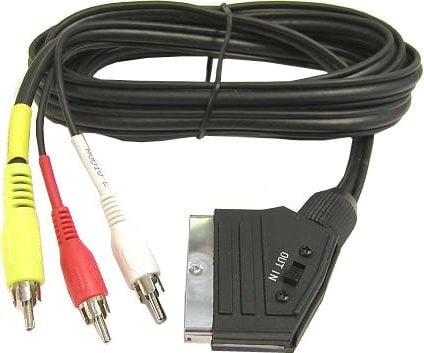 PremiumCord Scart - RCA (Cinch) cable